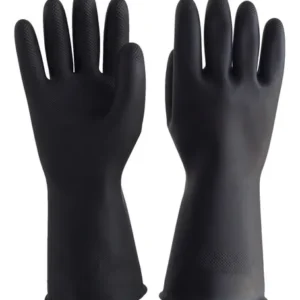 Guantes de aseo negros