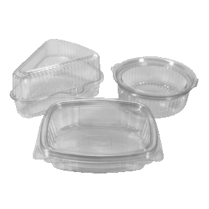 Contenedor para postre plastico